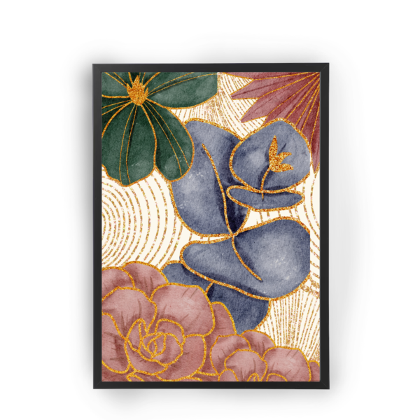 Poster flores de colores