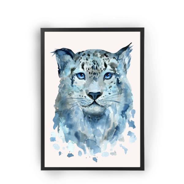Poster tigre azul