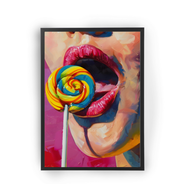 Poster  labios dulces