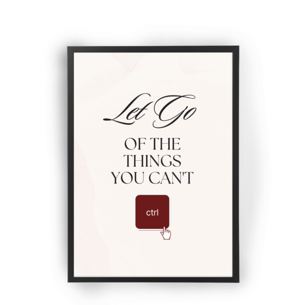 Poster let go