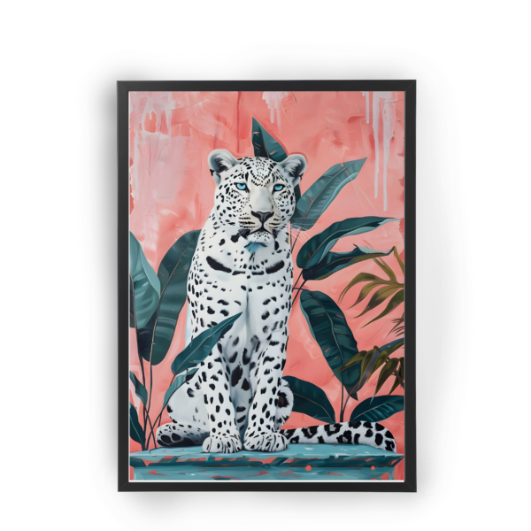 Poster tigre blanco