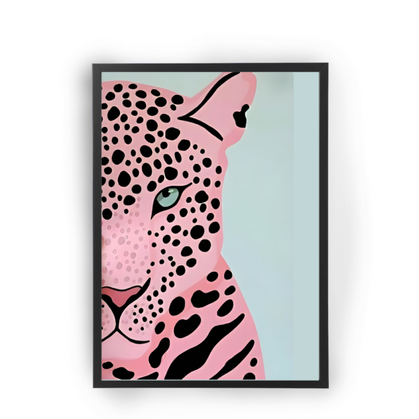 Poster tigre rosa