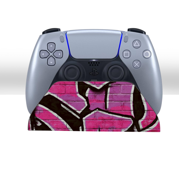 Soporte  mando PS5 Pink grafiti